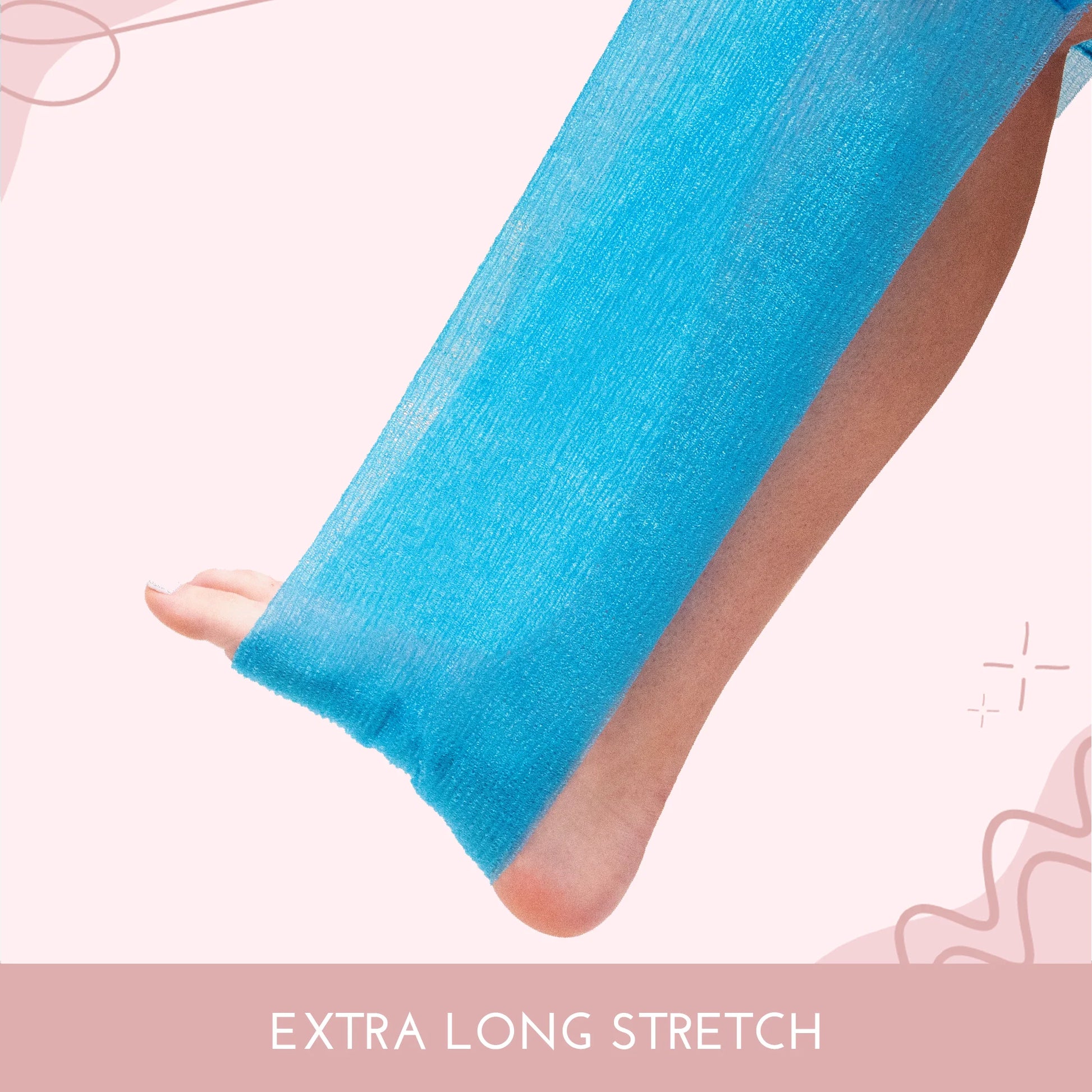 Revitalize Your Skin with the S&T INC. Back Scrubber: Exfoliating Shower Towel in Assorted Pink - 3 Pack for Ultimate Clean!