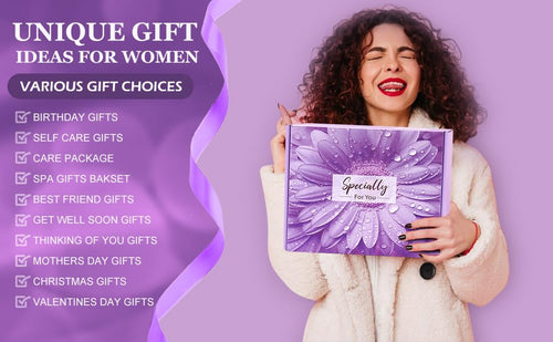 Luxury Spa Gift Baskets for Women - Thoughtful Birthday, Retirement, and Self-Care Packages for Girlfriends, Sisters, and Friends