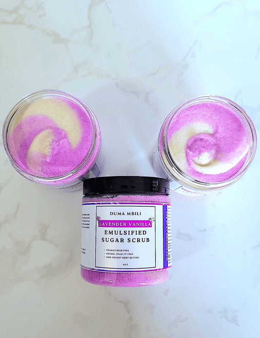 Lavender Vanilla Sugar Scrub