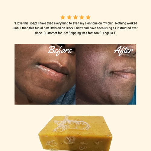 Orange and Turmeric Infused Soap Bar