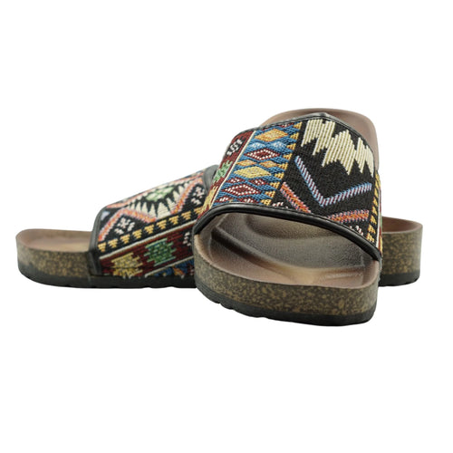 TX8829 Women's Sandals - Lightweight Slip-On Slides with Soft Footbed, Open Toe Design, Arch Support, and Non-Slip Sole for Versatile Indoor and Outdoor Summer Wear