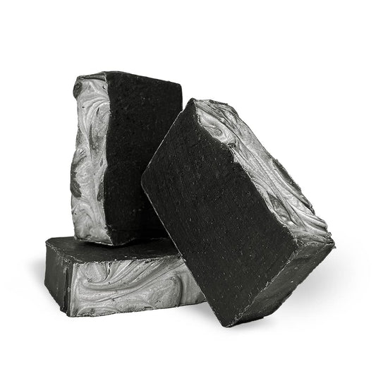 Revitalize Your Skin with Herb’N Eden Activated Charcoal Bar Soap - Moisturizing Face & Body Soap for Oily, Acne, and Combination Skin - Natural, Handmade, Cruelty-Free - 3 Pack