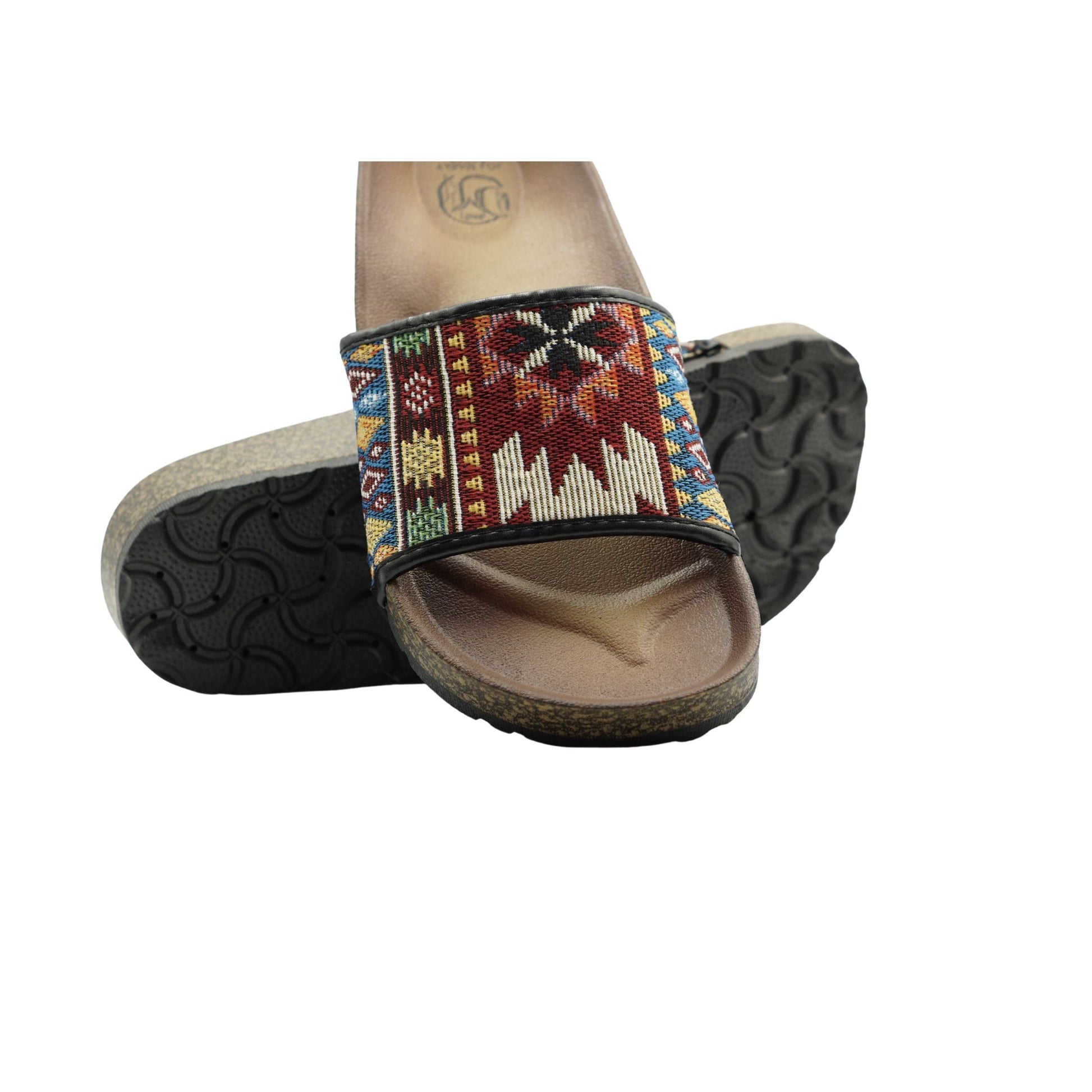 TX8829 Women's Sandals - Lightweight Slip-On Slides with Soft Footbed, Open Toe Design, Arch Support, and Non-Slip Sole for Versatile Indoor and Outdoor Summer Wear