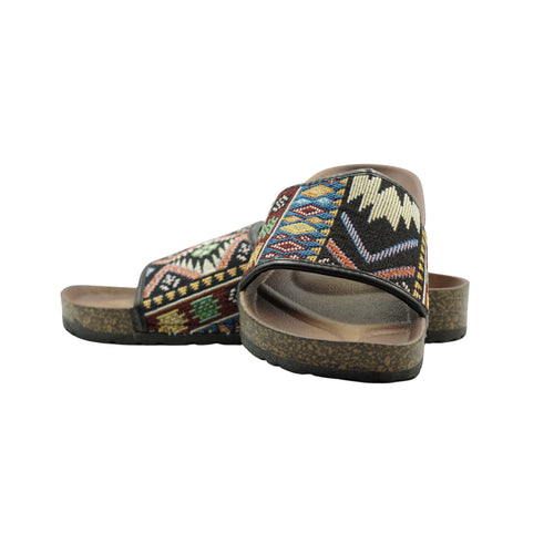 TX8829 Women's Sandals - Lightweight Slip-On Slides with Soft Footbed, Open Toe Design, Arch Support, and Non-Slip Sole for Versatile Indoor and Outdoor Summer Wear