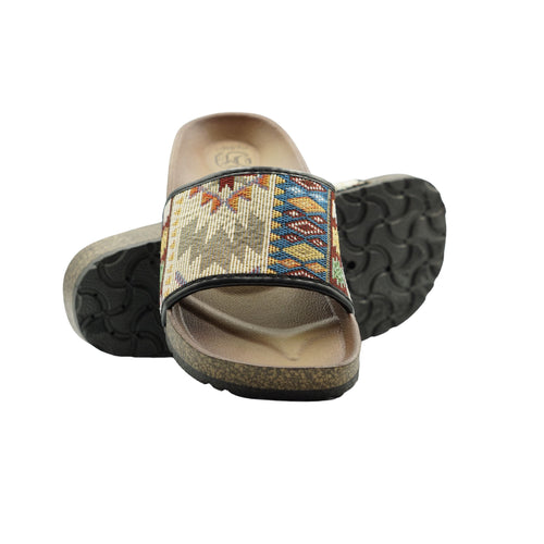TX8829 Women's Sandals - Lightweight Slip-On Slides with Soft Footbed, Open Toe Design, Arch Support, and Non-Slip Sole for Versatile Indoor and Outdoor Summer Wear