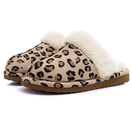 Luxurious Faux Fur Winter Slippers for Women - Comfy Indoor Plush House Shoes with Memory Foam and Anti-Slip Sole