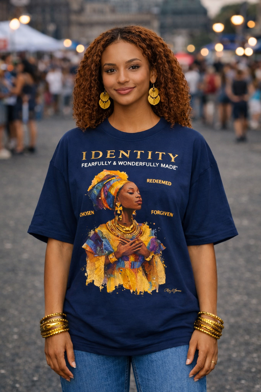 IDENTITY — Fearfully and Wonderfully Made — Limited Edition Heritage Oversized Tee