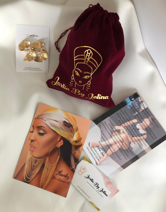 Hathor Gold Tassel Earrings