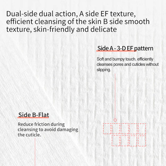 Special Towels for Sensitive Skin, Remove Makeup, Cleanse, and Care, Travel Size Large, Usda Biobased Dermatologist Certified Facial Towels.